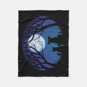 Kat- en hondenbank fleece deken (Voorkant)