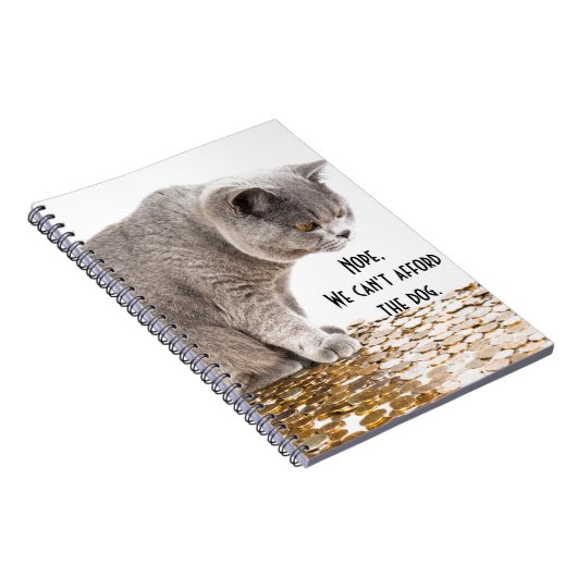 Kat- en hondenhumor notitieboek (Rechterzijde)