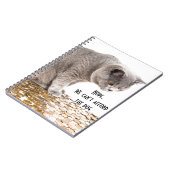 Kat- en hondenhumor notitieboek (Linkerzijde)