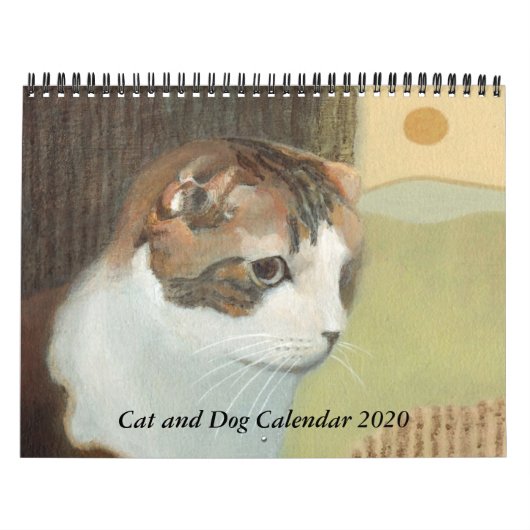 Kat- en hondenkalender kalender (Hoes)