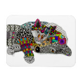 Kat- en hondenmagneet magneet (Horizontaal)