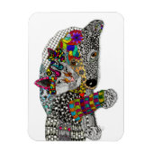 Kat- en hondenmagneet magneet (Verticaal)