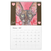 Kat-en-hondkalender 2026 kalender (Feb 2027)