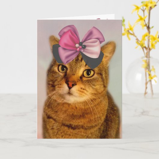 Kat en Kaart van de baarmoeder (Gele Bloem)