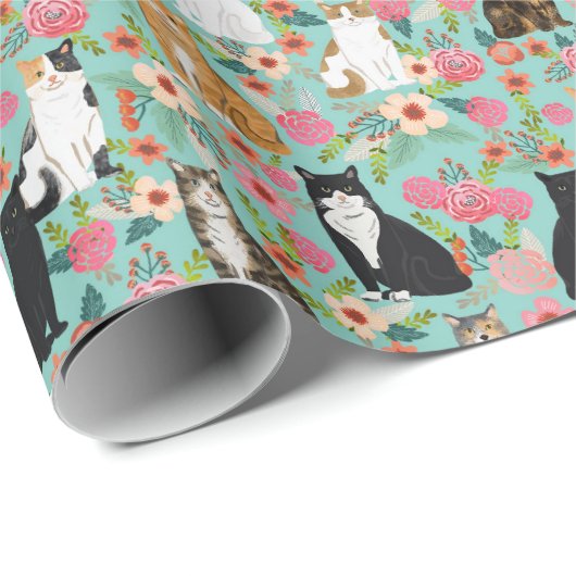 Kat- en kartonnen bakpapier cadeaupapier (Rol Hoek)