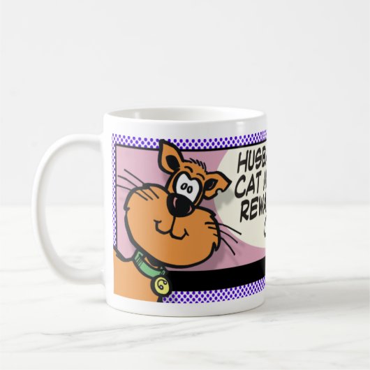 Kat en kat koffiemok (Links)