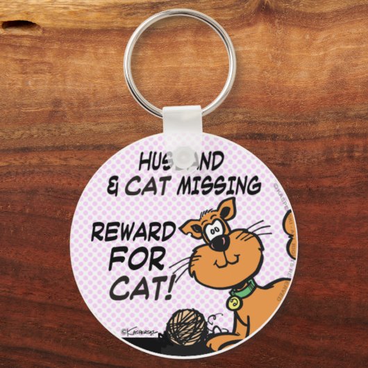 Kat en kat sleutelhanger (Voorkant)