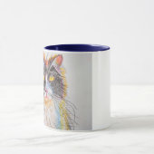 Kat- en kattekenkatten voor Cute Tuxedo Mok (Midden)