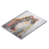 Kat- en kattekenkatten voor Cute Tuxedo Notitieboek (Linkerzijde)