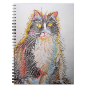 Kat- en kattekenkatten voor Cute Tuxedo Notitieboek