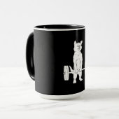 Kat- en kattengewicht mok (Voorkant links)