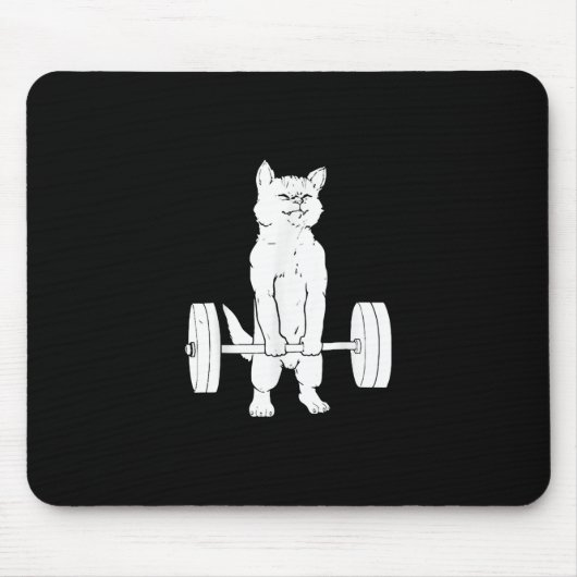 Kat- en kattengewicht muismat (Voorkant)