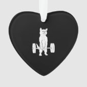 Kat- en kattengewicht ornament (voorkant)