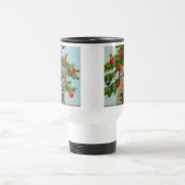 kat en kerstboom reisbeker (Center)