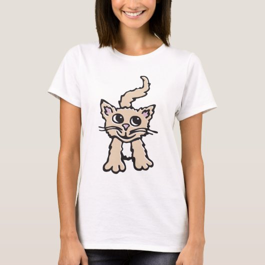 Kat- en keukenshirt t-shirt (Voorkant)