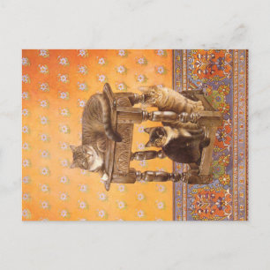 KAT- EN KITTEN-BEWUSTING  BRIEFKAART