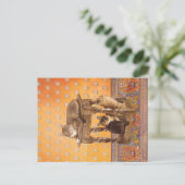 KAT- EN KITTEN-BEWUSTING  BRIEFKAART (Staand voorkant)