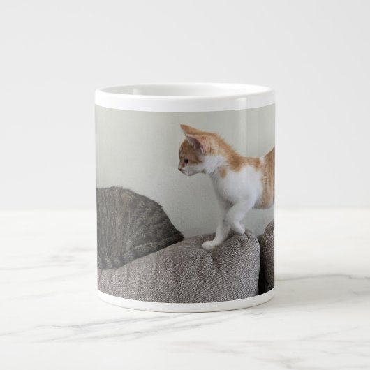 Kat en Kitten Grote Koffiekop (Voorkant)