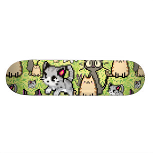 Kat en Kitten Persoonlijk Skateboard