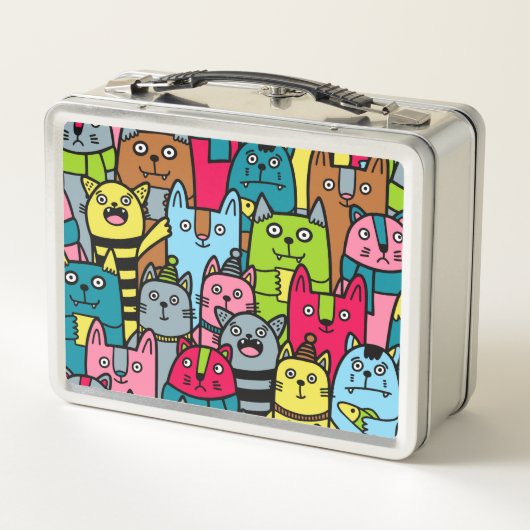 Kat en kittens (Achterkant)