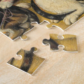 Kat en Kittens American 19e eeuw Legpuzzel (Zijkant)