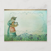  kat en Kittens, Briefkaart (Voorkant)