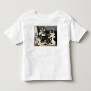 Kat en Kittens, c.1872-1883 Kinder Shirts