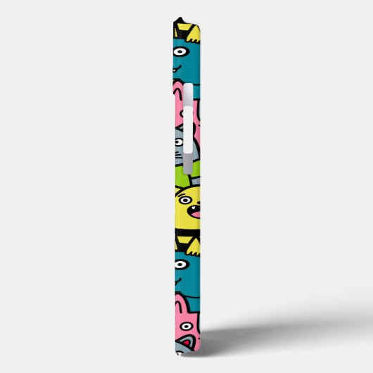 Kat en kittens Case-Mate iPhone case (Achterkant / Links)