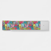 Kat en kittens deurbordje (Voorkant)