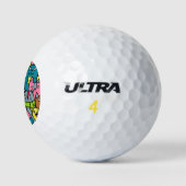 Kat en kittens golfballen (Logo)