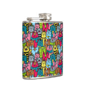 Kat en kittens heupfles (Rechts)