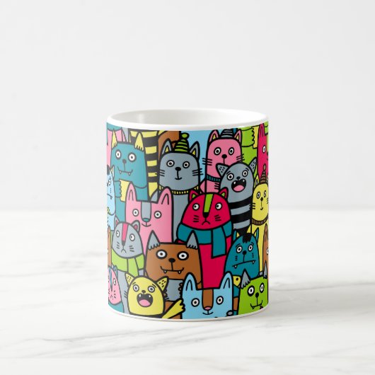 Kat en kittens koffiemok (Center)