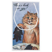 Kat en Kittens, Louis Wain Klein Cadeauzakje (Achterkant)