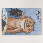 Kat en Kittens, Louis Wain Legpuzzel (Horizontaal)