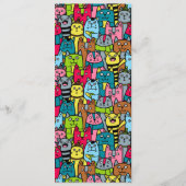 Kat en kittens menu (Voorkant)