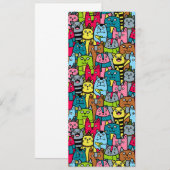 Kat en kittens menu (Voorkant / Achterkant)