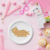 Kat en Kittens Papieren Bordje (Feest)
