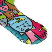 Kat en kittens snijplank (Hoek)