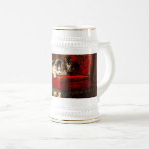 Kat en Kittens spelen met voorzitter Bierpul