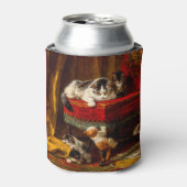 Kat en Kittens spelen met voorzitter Blikjeskoeler (Blikje Voorkant)