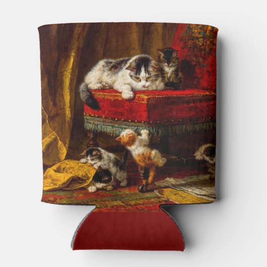 Kat en Kittens spelen met voorzitter Blikjeskoeler (Achterkant)