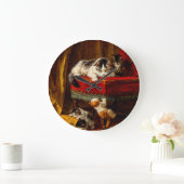 Kat en Kittens spelen met voorzitter Grote Klok (Huis)