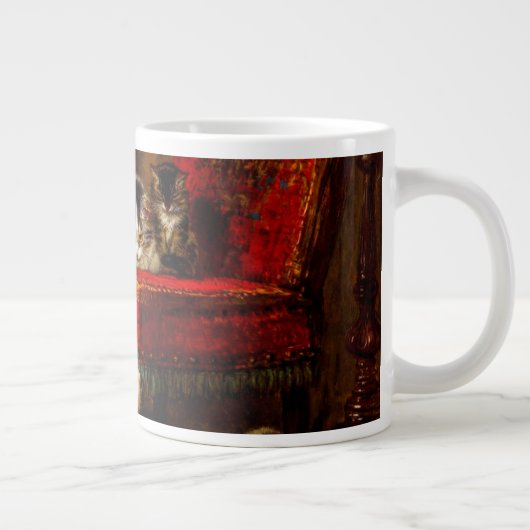 Kat en Kittens spelen met voorzitter Grote Koffiekop (Rechts)