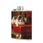 Kat en Kittens spelen met voorzitter Heupfles (Links)