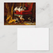 Kat en Kittens spelen met voorzitter Informatiekaartje (Voorkant / Achterkant)