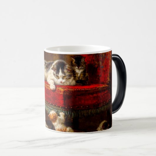 Kat en Kittens spelen met voorzitter Magische Mok (Voorkant rechts)