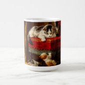 Kat en Kittens spelen met voorzitter Magische Mok (Midden)