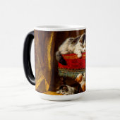 Kat en Kittens spelen met voorzitter Magische Mok (Voorkant links)