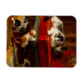 Kat en Kittens spelen met voorzitter Magneet (Horizontaal)