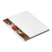 Kat en Kittens spelen met voorzitter Notitieblok (Schuin)